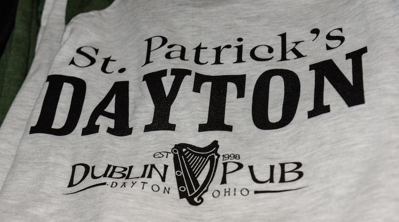 The Dublin Pub, located at 300 Wayne Ave. in Dayton’s Oregon District, celebrated St. Patrick’s Day on Saturday, March 16 and Sunday, March 17, 2024. TOM GILLIAM / CONTRIBUTING PHOTOGRAPHER