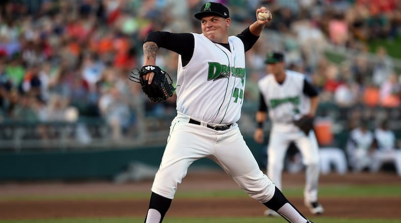 Dragons pitcher Ty Boyles spent all of last season at Dayton. PHOTO COURTESY OF NICHOLAS STUDIOS