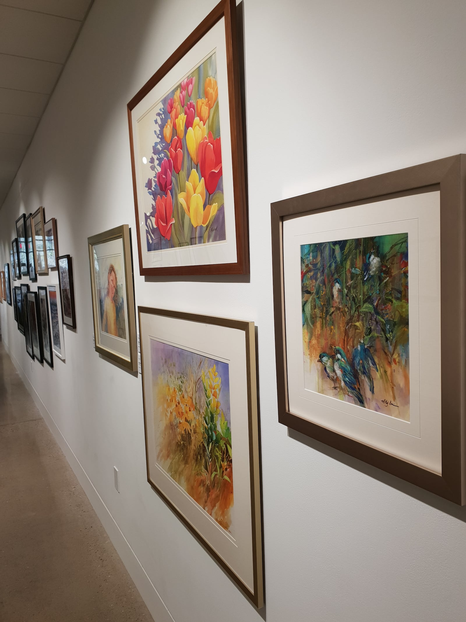 Several artists chose to depict landscapes and themes inspired by nature in a new watercolor exhibition at the Springfield Museum of Art. CONTRIBUTED