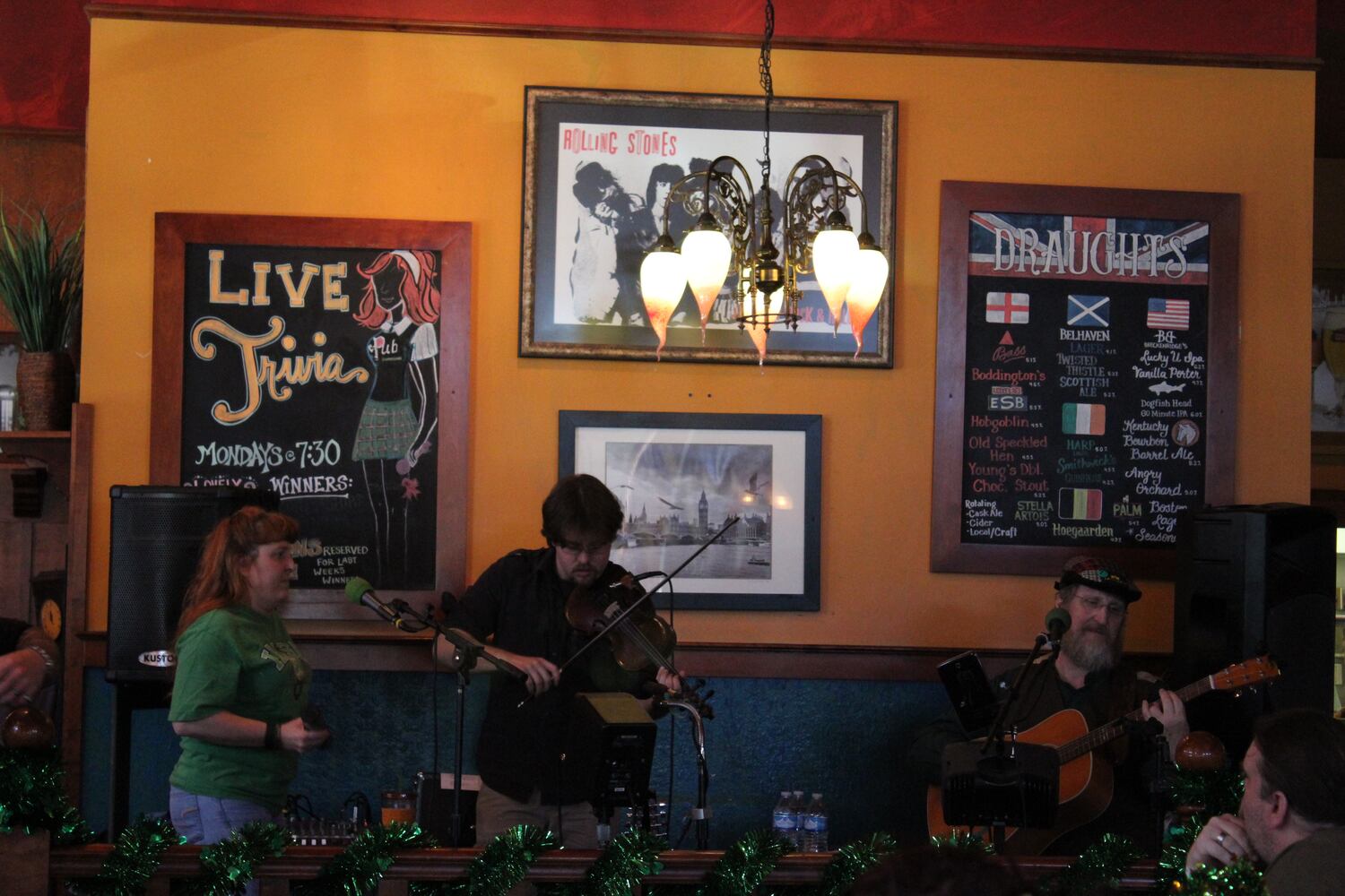 St. Patrick's Day celebration at the Pub at the Greene