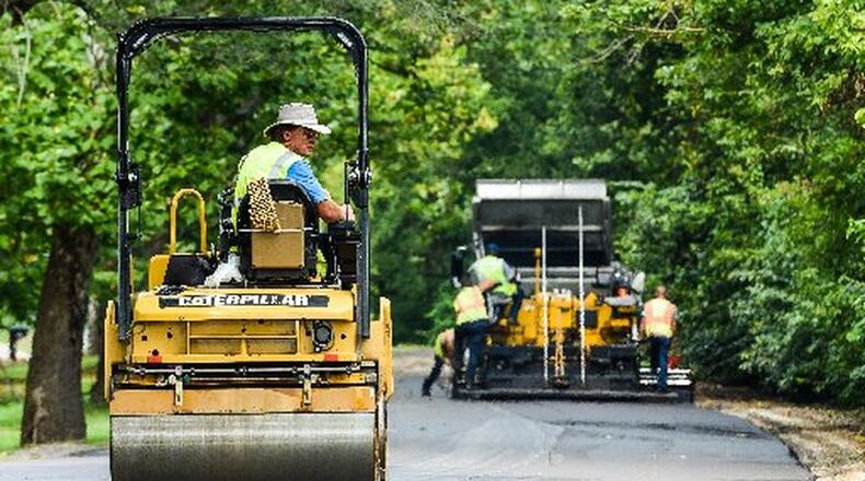 Ohio Department of Transportation spending over $2.4 million on a resurfacing project in Vandalia next year. STAFF PHOTO/NICK GRAHAM.