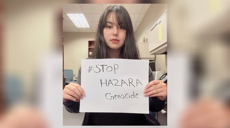 Selin Hussainzada is a Hazara refugee, librarian at University of Dayton School of Law, LL. B. graduate, and an advocate for Hazaras. (CONTRIBUTED)