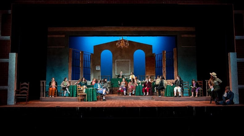 Wright State University presents the classic musical "1776" March 26-April 5 in the Festival Playhouse of the Creative Arts Center. Photo by Erin Pence