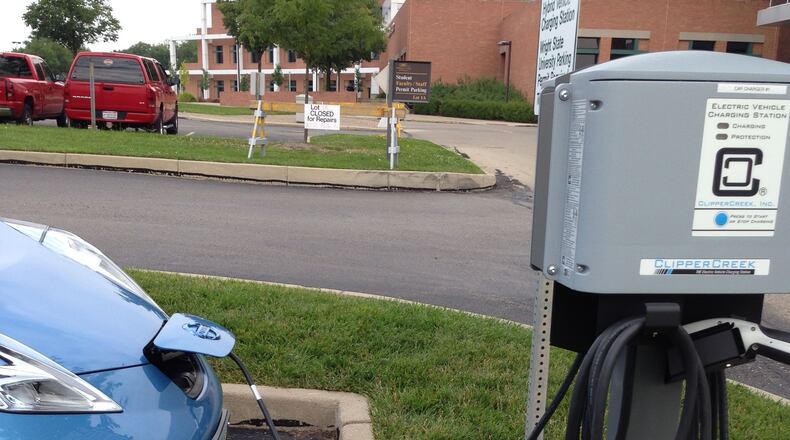 Electric car charger. CONTRIBUTED