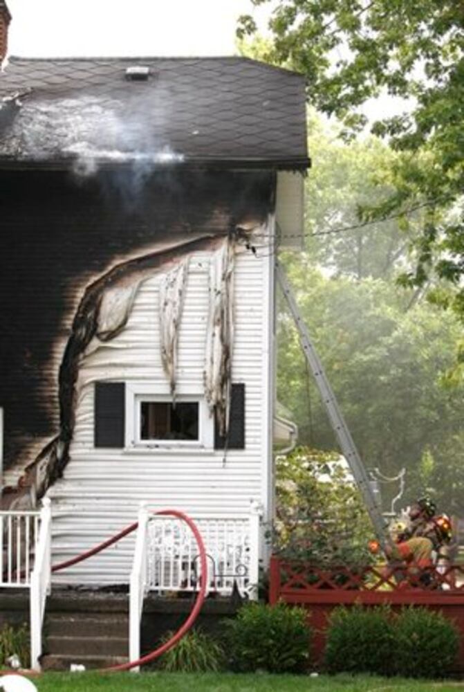 House fire in Oakwood