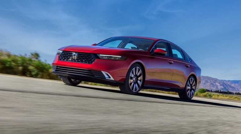 For 2023, the Honda Accord is hybridized and completely redesigned as well. CONTRIBUTED