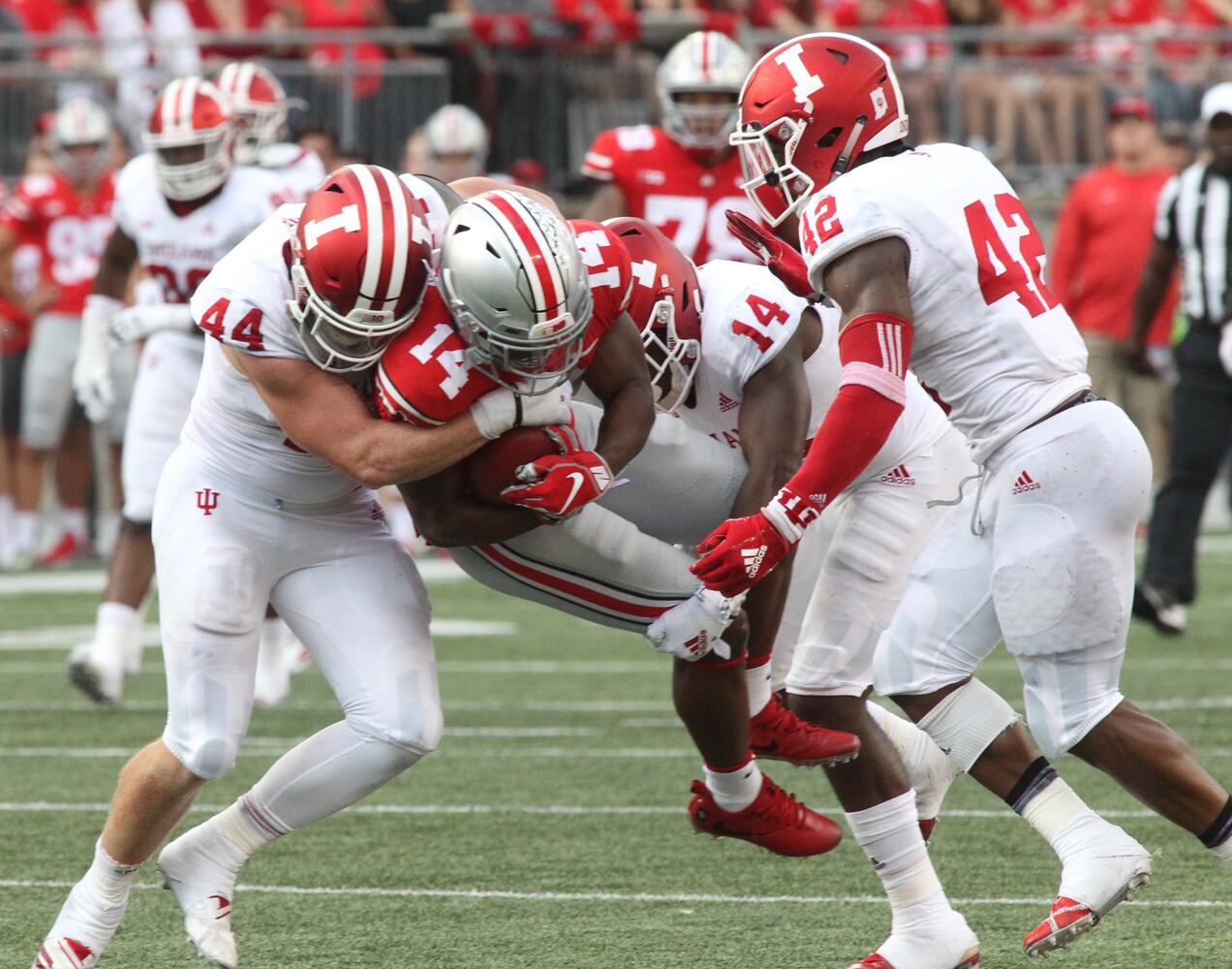 Ohio State Buckeyes: 49 photos for 49 points in victory over Indiana