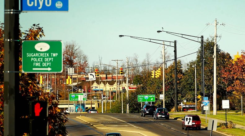 Centerville Police plan to increase patrols in areas of the city they have identified as high-accident areas. Wilmington Pike between Whipp and Clyo Roads. JIM WITMER/STAFF