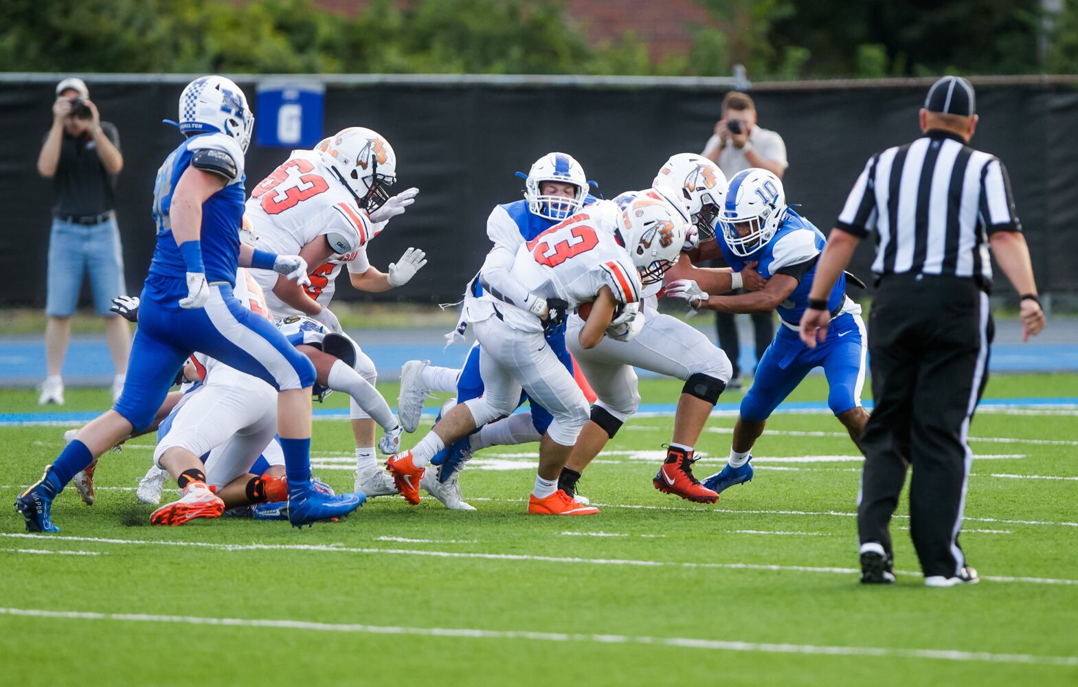Hamilton Big Blue Football beats Anderson