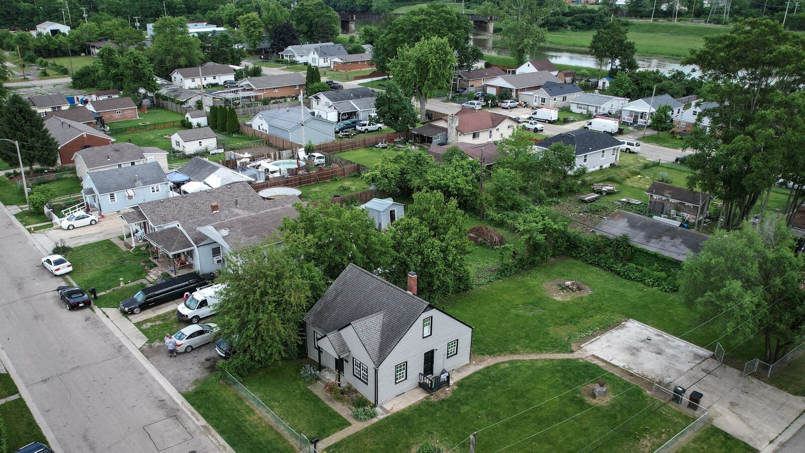 Homes on Ontario Avenue in the Northridge neighborhood suffered extensive damage from the 2019 Memorial Day tornadoes. Residents said it took a couple of years to recover from the devastating storm. JIM NOELKER/STAFF