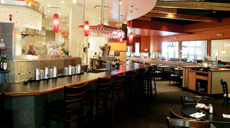 Spinoza's Pizza & Salads at the Mall at Fairfield Commons. 2009 file photo