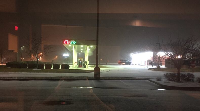 Bechtle Avenue in Springfield Wednesday night