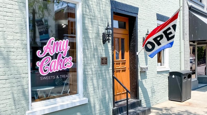 After closing earlier this week to move to a new location, Amy Cakes is now open at 79 S. Main St. in Miamisburg on the corner of S. Main St. and Linden Ave. next to Bennett’s Publical FACEBOOK PHOTO