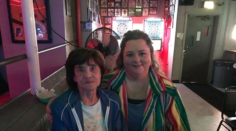 Linda Condi and her daughter Patti at Paisano’s Pizza Pub. Tom Archdeacon/CONTRIBUTED