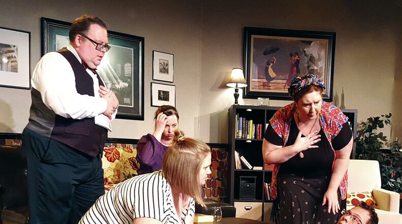 The Middletown Lyric Theatre received a $15,000 grant from the Middletown Community Foundation to offset the cost of the eight productions during its 40th year celebration. This year, the MLT put on several shows, including “The Book Club Play.” SUBMITTED PHOTO