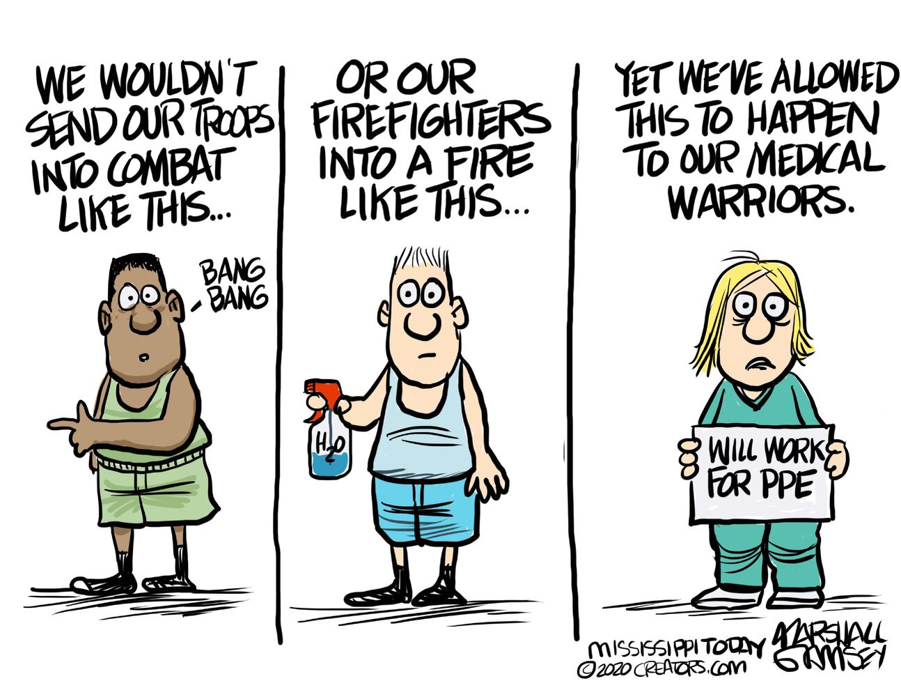 Week in cartoons: Essential business, stimulus checks and more