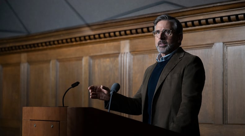 This image released by HBO shows Steve Carell in a scene from "Rooster." (HBO via AP)