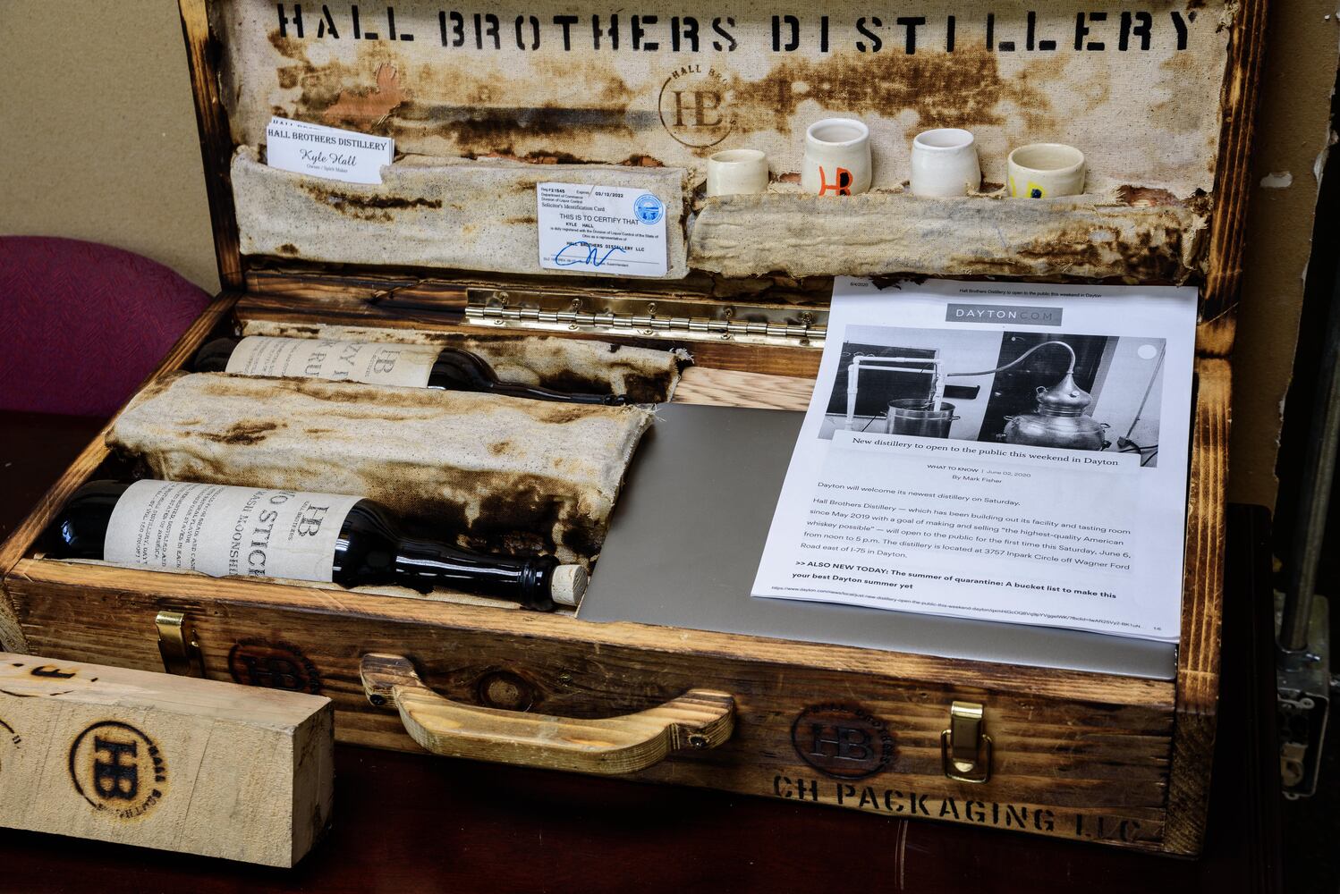 PHOTOS: Sneak peek inside Dayton’s new distillery
