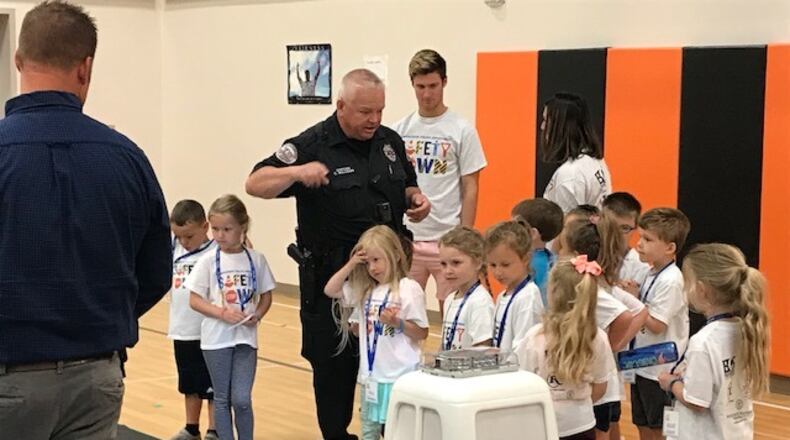 Beavercreek police worked with Beavercreek schools to restart a child safety program. The new version is called Safety Town. CONTRIBUTED