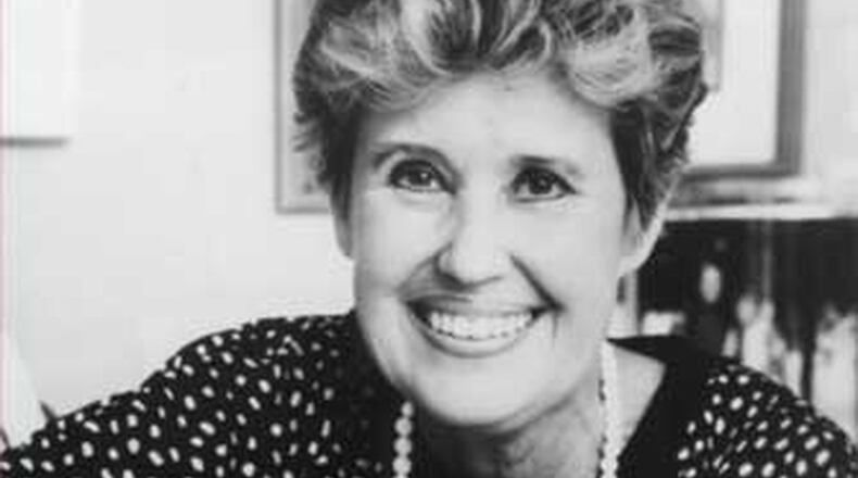 Erma Bombeck (1927-1996) was a native Daytonian who made millions laugh with her down to earth humor. She worked as a copy girl at the local newspaper as a way to finance her education at the University of Dayton. She began her writing career as a columnist for the Kettering-Oakwood Times and then with the Dayton Journal Herald. Her column became nationally syndicated, at one time entertaining readers of more than 900 papers with her wry observations on family life. CONTRIBUTED