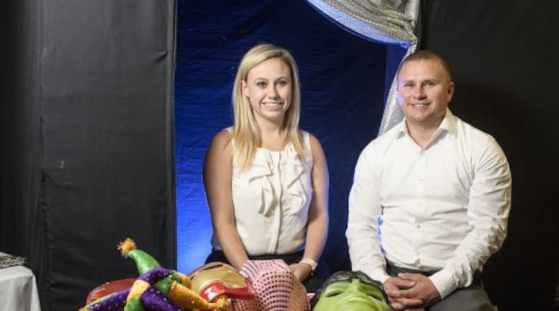 Jaymee and Jacob Prichard, shown in this 2018 photo, both graduated from Wright State University and worked at Wright-Patterson Air Force Base. STAFF