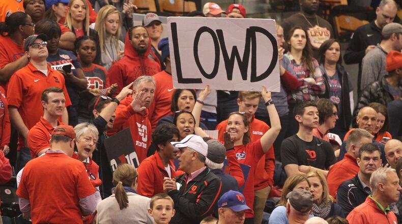 Dayton against Wichita State on Friday, March 17, 2017, at Bankers Life Fieldhouse in Indianapolis.