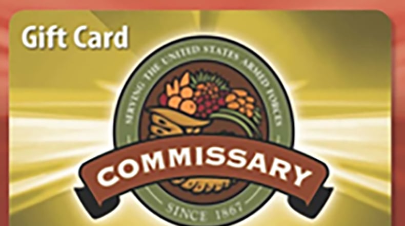 ‘Open value’ cards – the kind that lets you set your own limit up to $300 – are now available worldwide in commissaries, and at Navy Exchanges and Army and Air Force Exchanges. CONTRIBUTED GRAPHIC