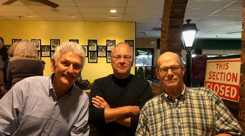 From left, Jeff Waltemathe, Bill Pollitt and Jeff Moore. CONTRIBUTED