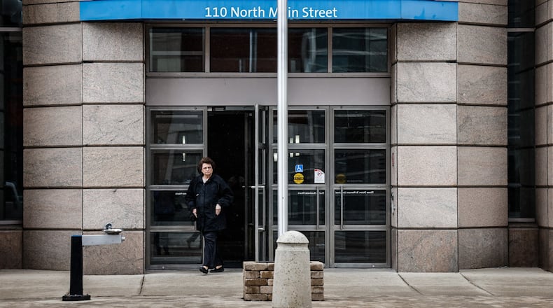 Premier Health plans to sell its 110 North Main Street building in Dayton. JIM NOELKER/STAFF