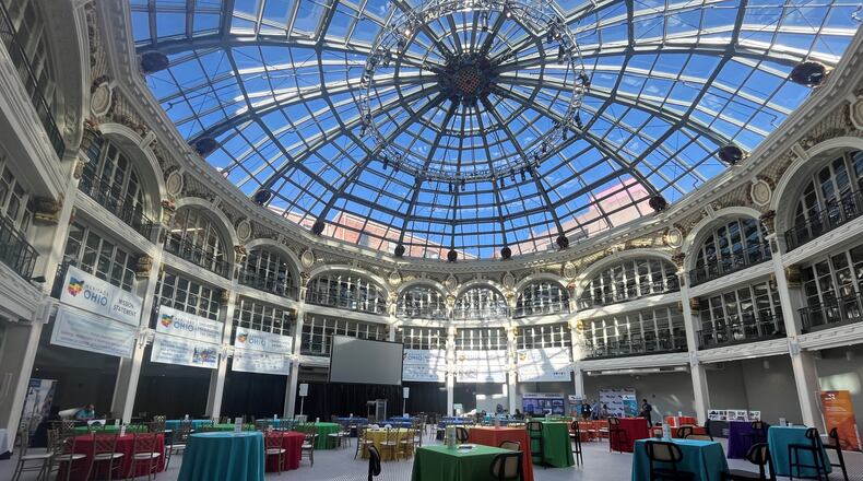 The Dayton Arcade Rotunda. CORNEILUS FROLIK / STAFF