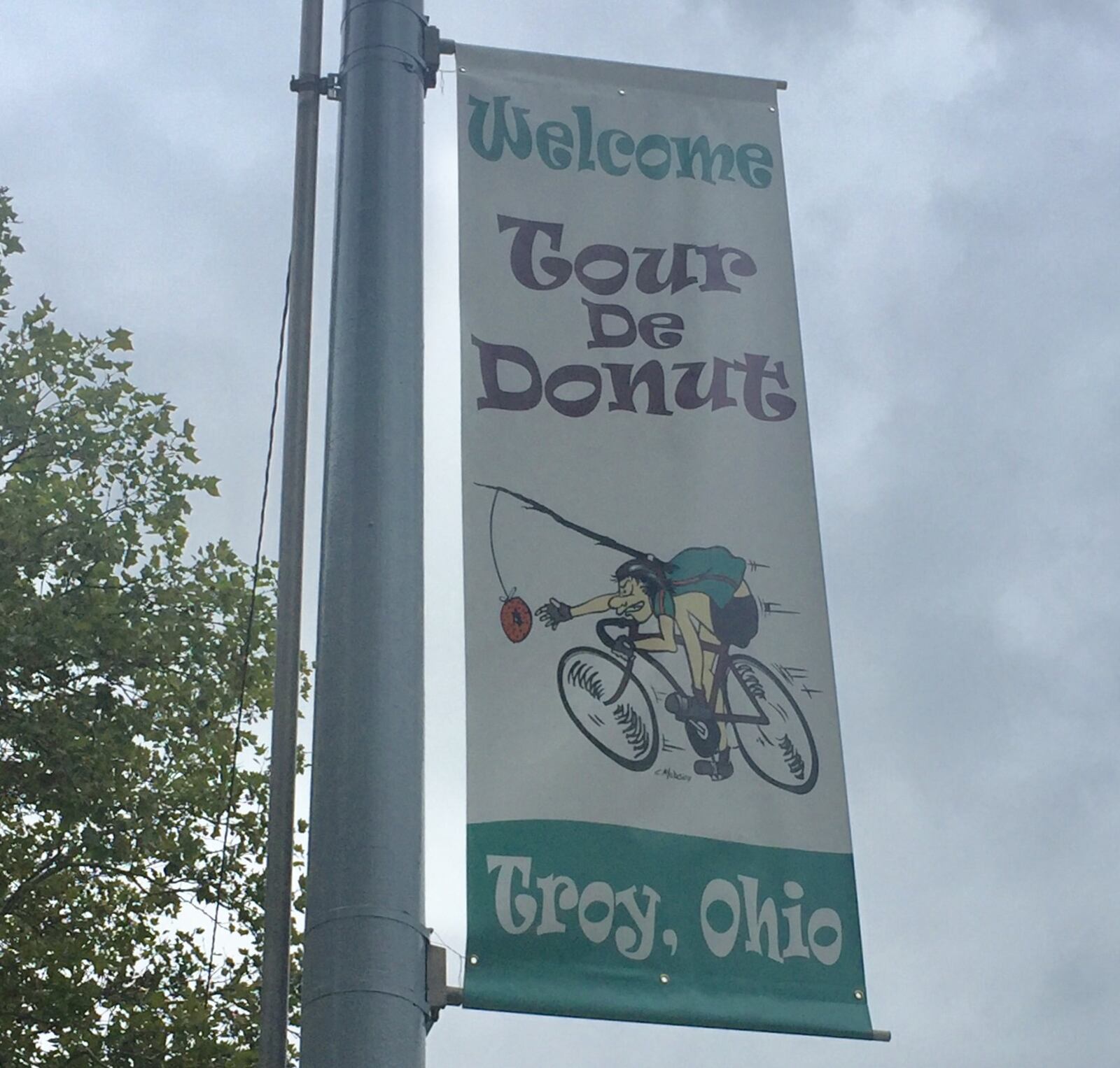 Tour de Donut in Troy, Sept. 16, 2017. STEVE BAKER/STAFF