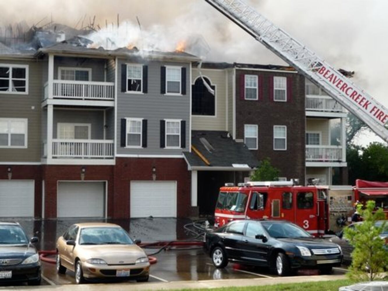 Beavercreek apartment fire