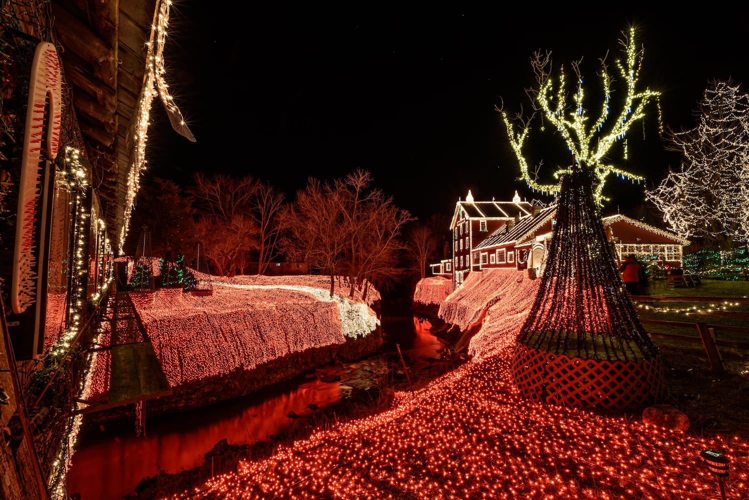 PHOTOS: Clifton Mill lights up for another magical holiday season