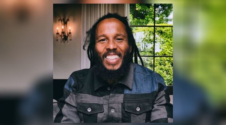 Eight-time Grammy Award winner Ziggy Marley, currently on the road doing a tribute to his legendary late father, Bob Marley, performs at Rose Music Center in Huber Heights on Saturday, Aug. 13.