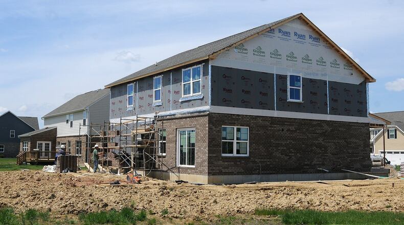 More than 1,400 new homes have been over the past 10 years in Clearcreek Twp. and two new projects that would add 500 more are in process. MARSHALL GORBYSTAFF