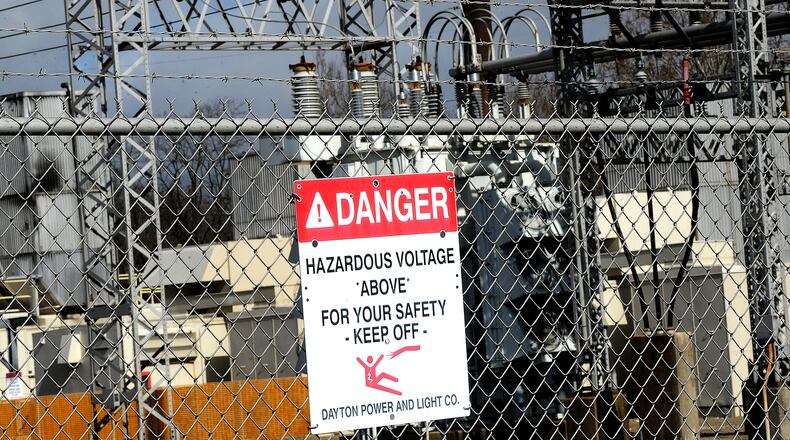 DP&L substation located at 9755 Yankee St. Centerville.
MARSHALL GORBY\STAFF