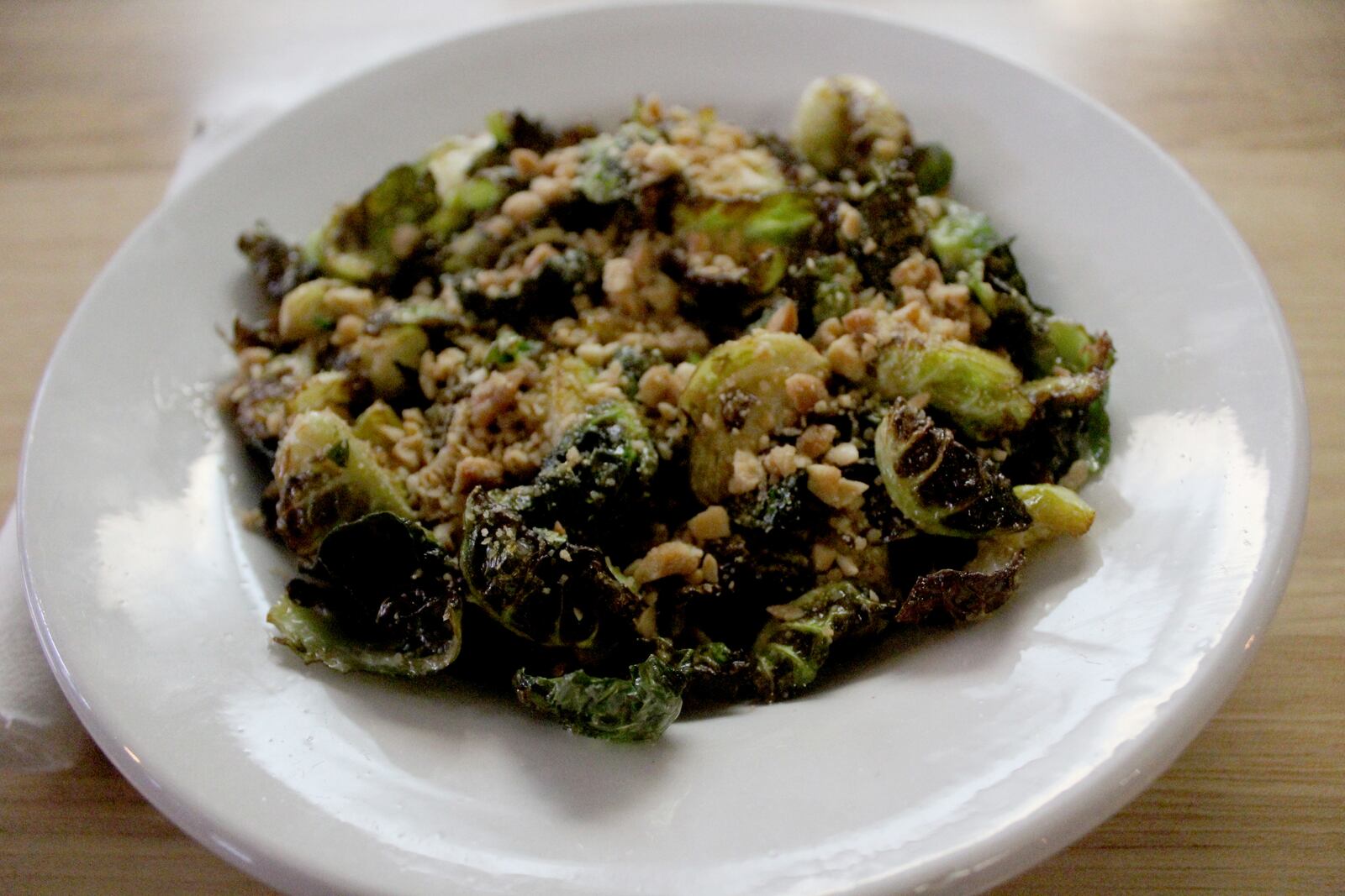 Center Street Cafe in Farmersville  Crispy Brussels Sprouts