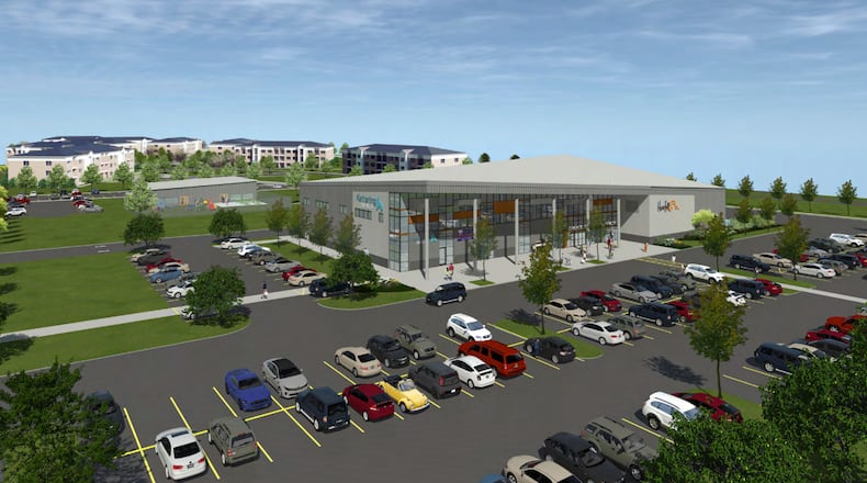 A render of the 50$ million community project in West Dayton. Credit: Homefull