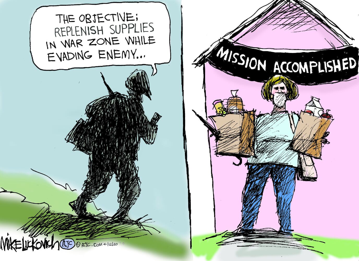 Week in cartoons: Essential business, stimulus checks and more