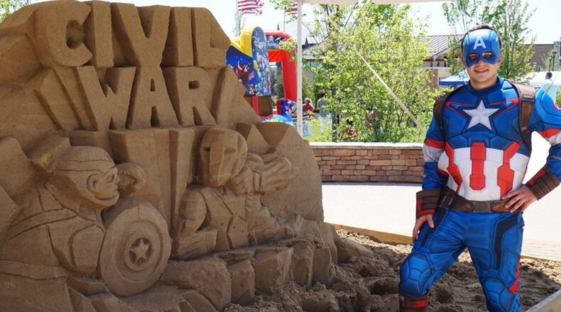 The third annual ‘Sandmazing’ event happens at Austin Landing this week, capped by a free Kids’ Day on Saturday, June 10, at 10 a.m.