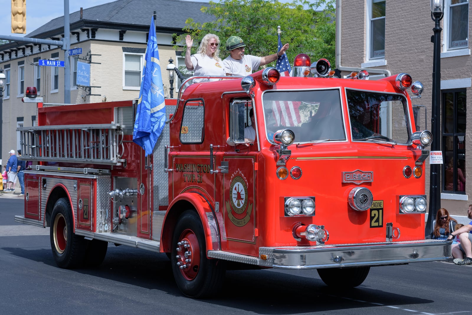 Scenes from the 2021 Memorial Day parade in downtown Miamisburg. TOM GILLIAM / CONTRIBUTING PHOTOGRAPHER