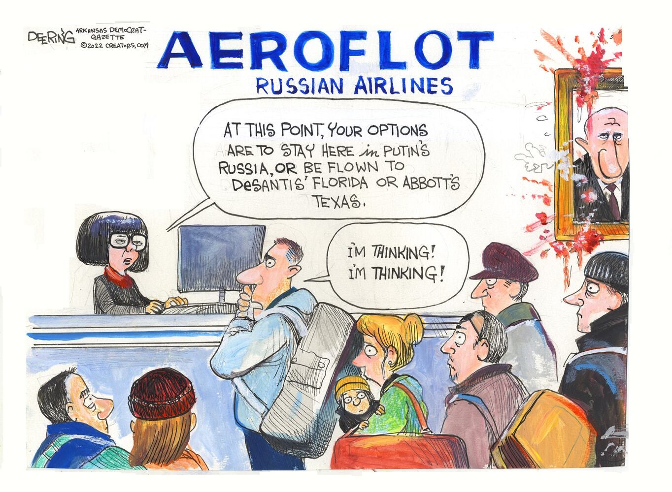 WEEK IN CARTOONS: Ron DeSantis, migrants, inflation and more