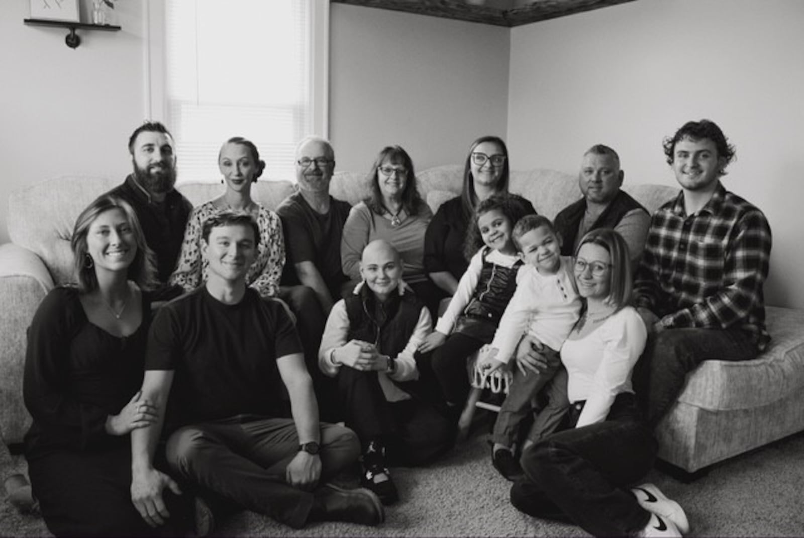 The Cromlish family. From left to right (back row) Steven and Brook Sexton, Don and Tami Chance, Brandi, Ricky, Micah, and (front row) Britney, Malachi, Rikki-Lynn, Addylynn, Stephen and Tierra. Contributed