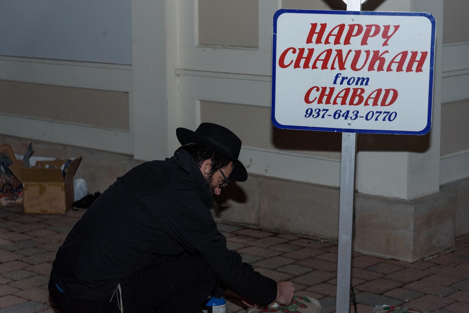 PHOTOS: Chabad of Greater Dayton’s Grand Menorah Lighting at The Greene