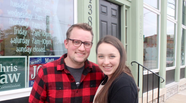 On and off over two year, George Drake Jr. lead a team that includes his wife, Ruth Reveal, and a farmer named Jessi Sievers on a quest to piece together the real-life story behind a letter found under an Oakwood bathtub. The result if the podcast Fifth and Ludlow. Drake and Reveal are pictured