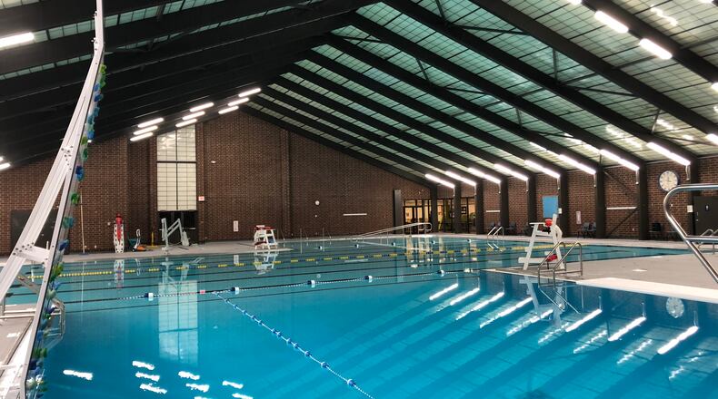 The Dabney Pool has been renovated and now has a climbing wall, new deck, LED lighting and plenty else. CONTRIBUTED