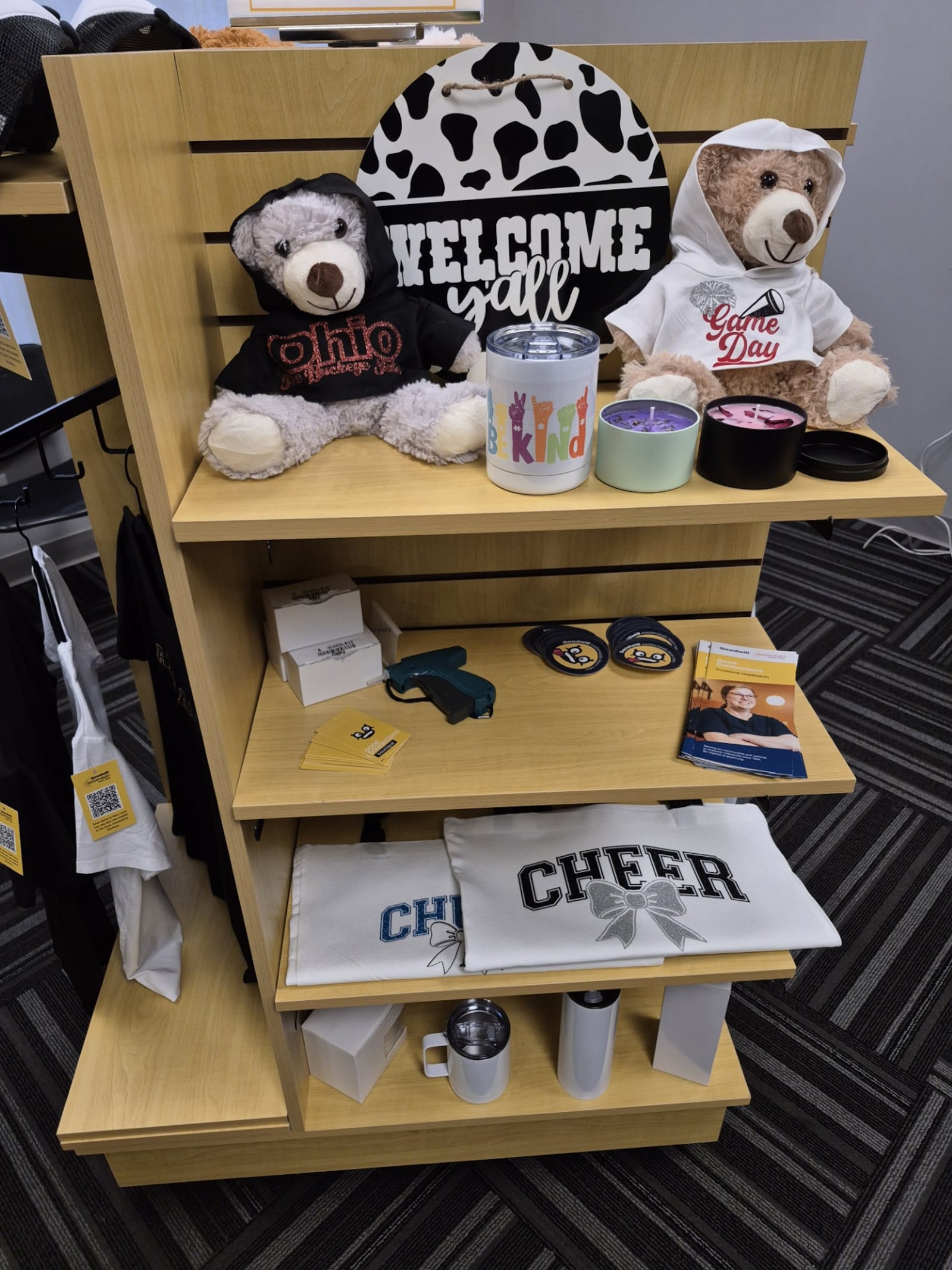 During the retail training of the Good Connections program, participants learn to make, tag and merchandise items for sale. MICHAEL KURTZ / STAFF