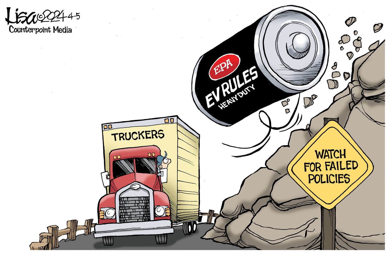 CARTOONS: Lisa Benson, April 8, 2024