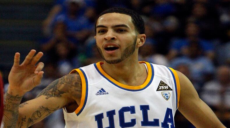 Former UCLA basketball player Tyler Honeycutt is pictured in January 2011. (Luis Sinco/Los Angeles Times/TNS)