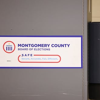 A voter makes selections at a digital machine at a polling location at New Season Ministry on Tuesday, Nov. 4 in Huber Heights. Poll workers said at around 11 a.m. turnout was slightly lower than normal compared to similar cycles. Huber Heights voters did not have many contested races and decided on one issue, a renewal Montgomery County property tax. BRYANT BILLING/STAFF